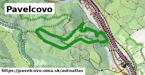 ikona Mapa autoatlas v pavelcovo