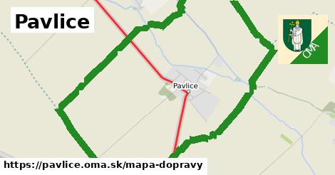 ikona Mapa dopravy mapa-dopravy v pavlice