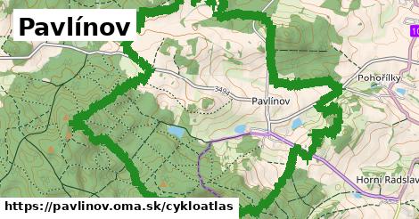 ikona Cyklo cykloatlas v pavlinov