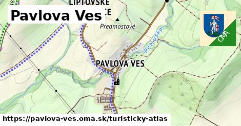 ikona Turistická mapa turisticky-atlas v pavlova-ves