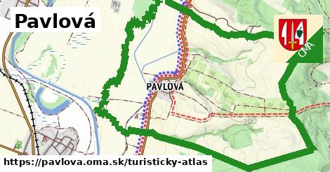 ikona Turistická mapa turisticky-atlas v pavlova