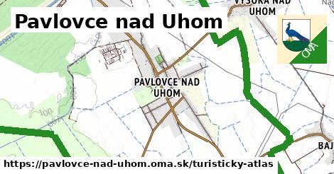 ikona Pavlovce nad Uhom: 0 m trás turisticky-atlas v pavlovce-nad-uhom