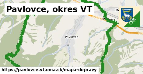 ikona Mapa dopravy mapa-dopravy v pavlovce.vt