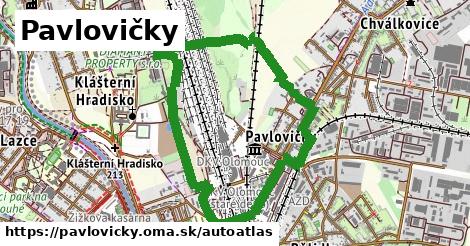 ikona Mapa autoatlas v pavlovicky