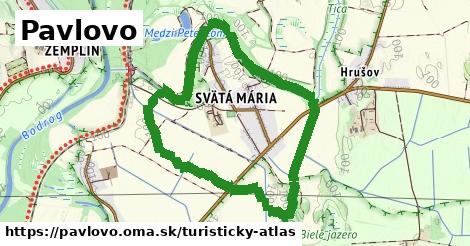 ikona Pavlovo: 0 m trás turisticky-atlas v pavlovo