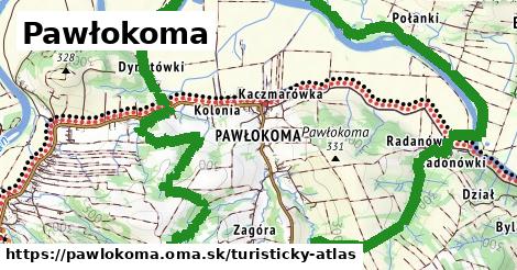 ikona Pawłokoma: 0 m trás turisticky-atlas v pawlokoma