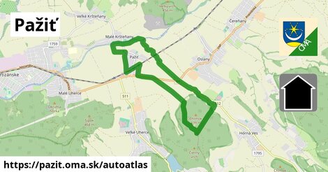 ikona Mapa autoatlas v pazit