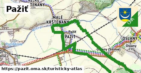 ikona Turistická mapa turisticky-atlas v pazit