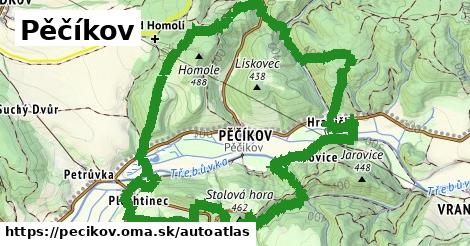 ikona Mapa autoatlas v pecikov