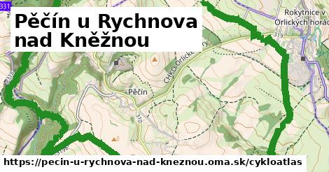 ikona Cyklo cykloatlas v pecin-u-rychnova-nad-kneznou