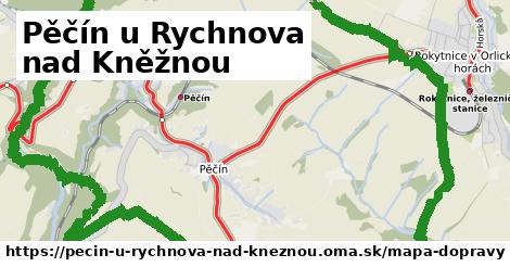 ikona Mapa dopravy mapa-dopravy v pecin-u-rychnova-nad-kneznou