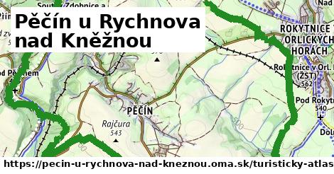 ikona Turistická mapa turisticky-atlas v pecin-u-rychnova-nad-kneznou