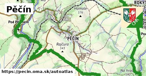 ikona Mapa autoatlas v pecin