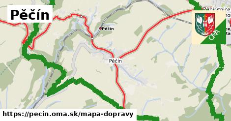 ikona Mapa dopravy mapa-dopravy v pecin