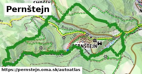 ikona Mapa autoatlas v pernstejn