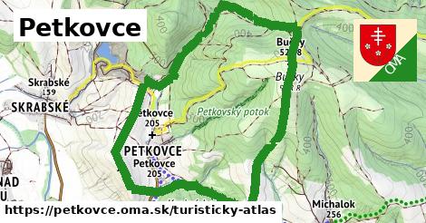 ikona Turistická mapa turisticky-atlas v petkovce