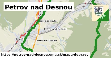 ikona Mapa dopravy mapa-dopravy v petrov-nad-desnou