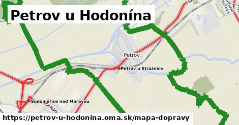 ikona Petrov u Hodonína: 9,7 km trás mapa-dopravy v petrov-u-hodonina