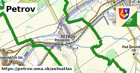 ikona Mapa autoatlas v petrov