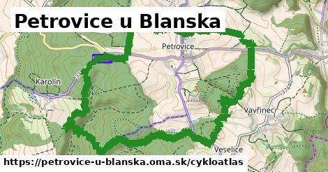 ikona Cyklo cykloatlas v petrovice-u-blanska