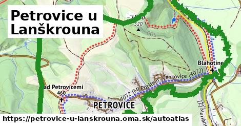 ikona Mapa autoatlas v petrovice-u-lanskrouna