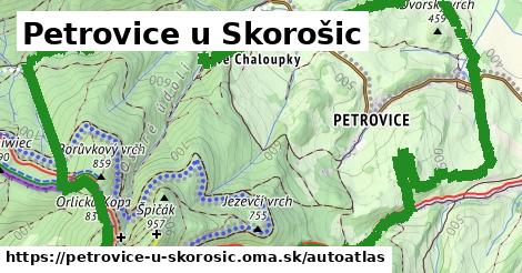 ikona Mapa autoatlas v petrovice-u-skorosic