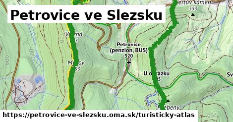 ikona Turistická mapa turisticky-atlas v petrovice-ve-slezsku