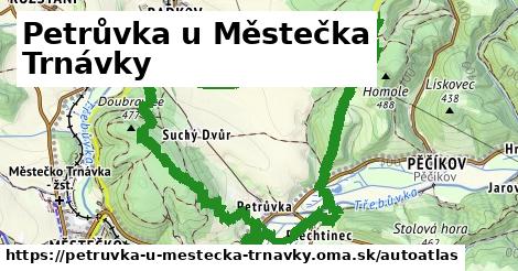 ikona Mapa autoatlas v petruvka-u-mestecka-trnavky