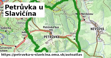 ikona Mapa autoatlas v petruvka-u-slavicina