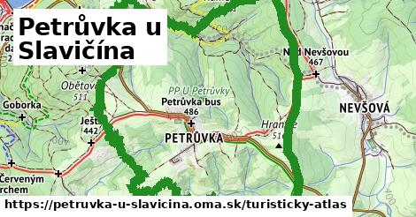 ikona Turistická mapa turisticky-atlas v petruvka-u-slavicina