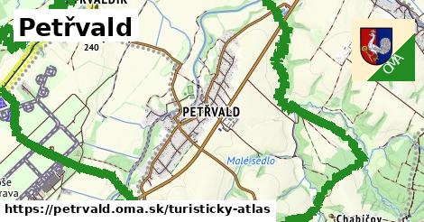 ikona Turistická mapa turisticky-atlas v petrvald