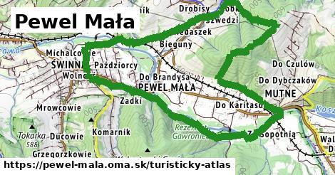ikona Turistická mapa turisticky-atlas v pewel-mala