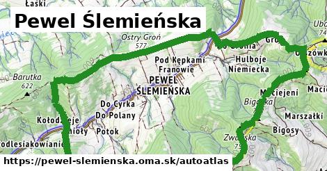 ikona Mapa autoatlas v pewel-slemienska