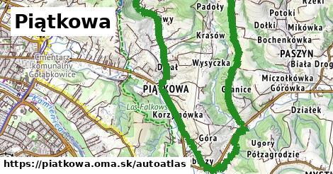 ikona Mapa autoatlas v piatkowa