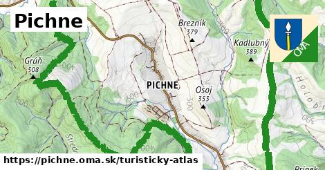 ikona Turistická mapa turisticky-atlas v pichne