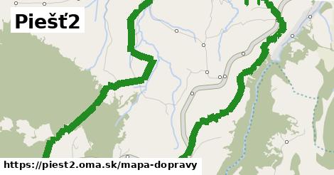 ikona Piešť2: 0 m trás mapa-dopravy v piest2