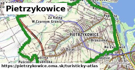 ikona Turistická mapa turisticky-atlas v pietrzykowice