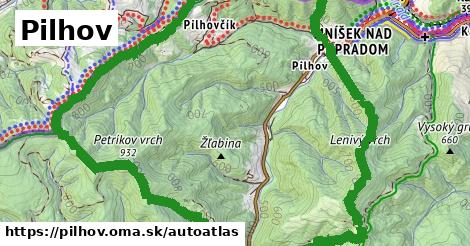 ikona Mapa autoatlas v pilhov