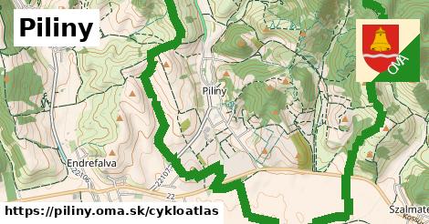 ikona Cyklo cykloatlas v piliny
