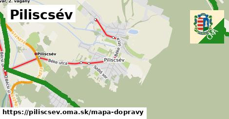 ikona Mapa dopravy mapa-dopravy v piliscsev