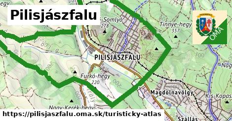 ikona Turistická mapa turisticky-atlas v pilisjaszfalu