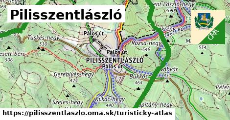 ikona Turistická mapa turisticky-atlas v pilisszentlaszlo