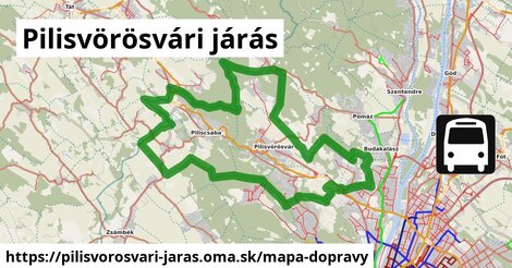 ikona Mapa dopravy mapa-dopravy v pilisvorosvari-jaras