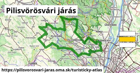 ikona Turistická mapa turisticky-atlas v pilisvorosvari-jaras