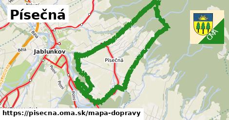 ikona Mapa dopravy mapa-dopravy v pisecna