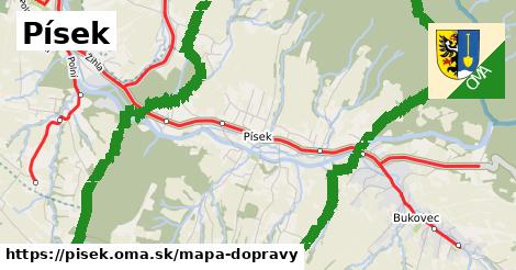 ikona Mapa dopravy mapa-dopravy v pisek