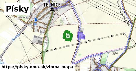 ikona Zimná mapa zimna-mapa v pisky