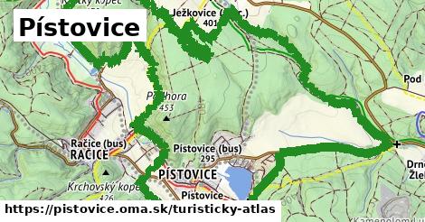 ikona Turistická mapa turisticky-atlas v pistovice