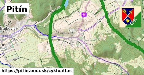 ikona Cyklo cykloatlas v pitin