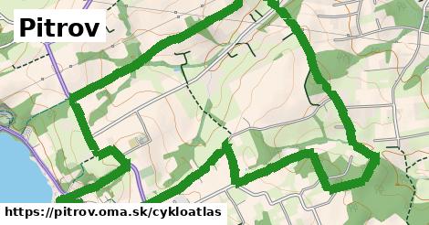 ikona Pitrov: 2,3 km trás cykloatlas v pitrov